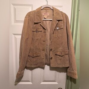 Aeropostale Tan Corduroy Jacket